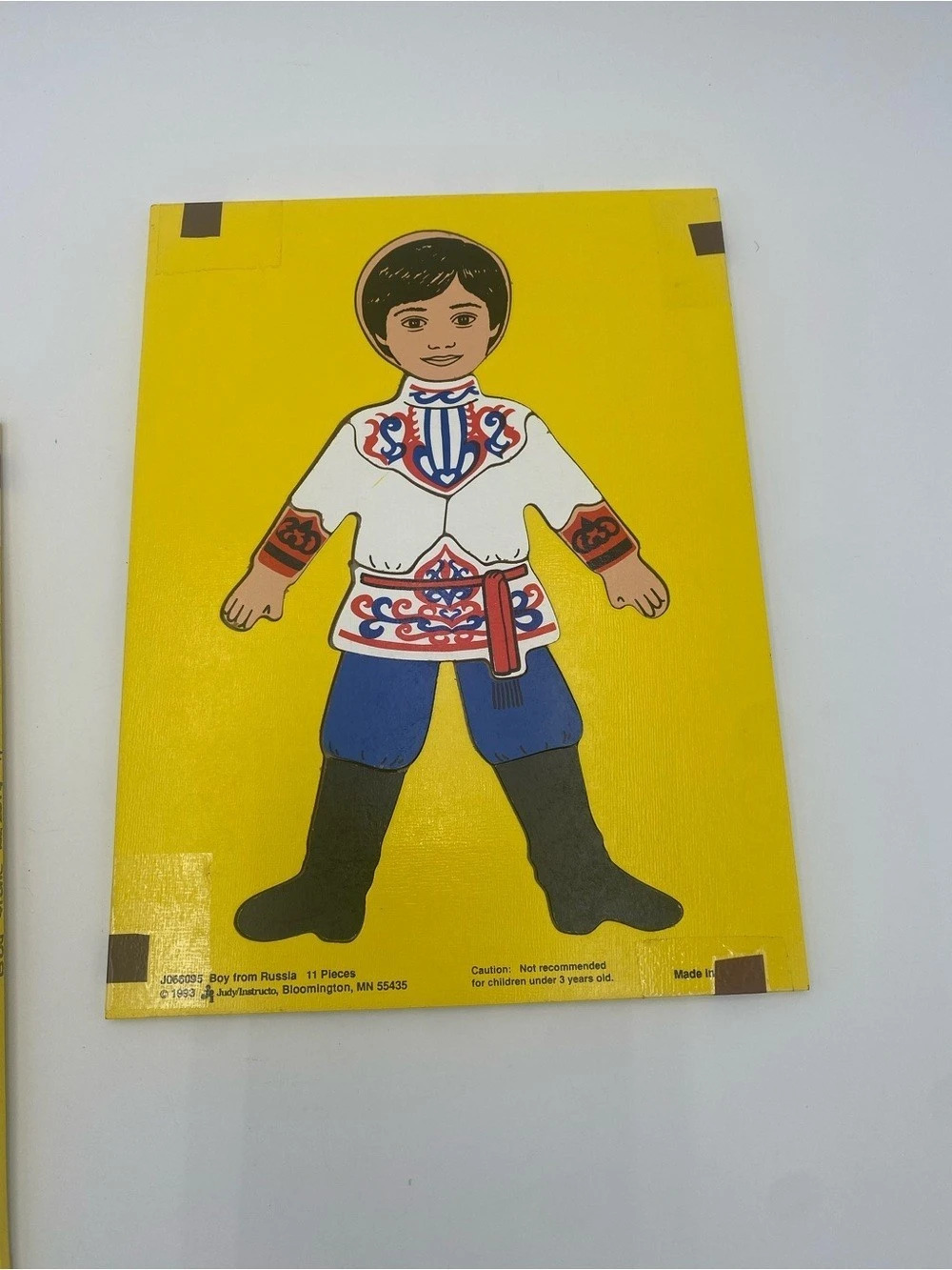 Vintage Judy/Instruсto Boy from Russia 11 Pieces Judy/Instruсto Paper Doll Set Y